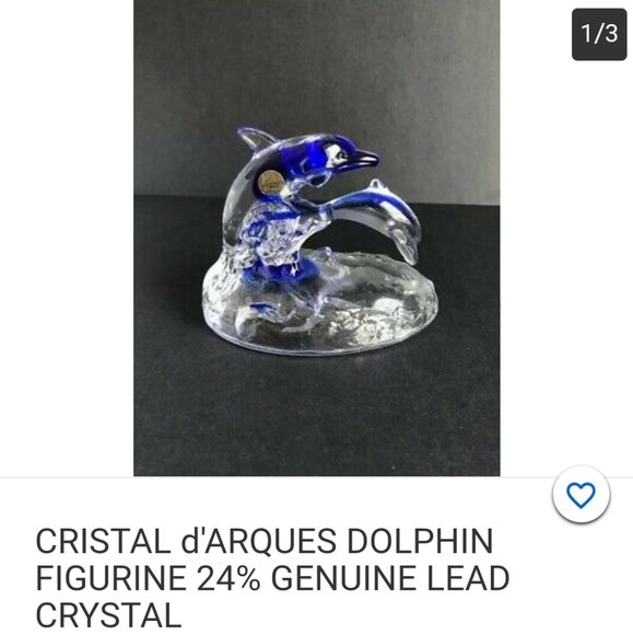 Collectable  dolphin statue - Picture 1 of 6